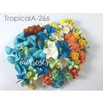  66 DIY Tropical Theme Mixed with Stamen 
