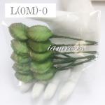 100 Medium Size Green Roses Leave