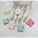 Mini Mixed 5 Colors White /Pink /Soft Pink / Aqua /Mint Green Hydrangea Die Cut
