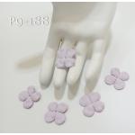 Mini Soft Lilac Purple Hydrangea Paper Scrapbooking Die Cut