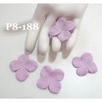 Soft Purple Die Cut Hydrangea Scrapbooking Paper Flowers Size M