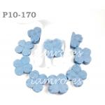 Baby Blue Hydrangea Die Cut Flowers - Size L