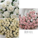 Mixed Mixed Soft Pink Cream White Paper Flowers (147/15/2)
