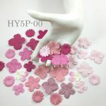 Mixed 5 Designs Pink Tone Scrapbook Die Cut Paper Flowers (P8/9/10/23/20)