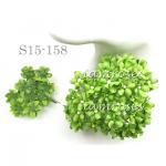 Lime Green Small Spring Cottage Paper Flowers