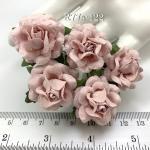  Blush Pink Small Sweet Moon Roses Craft Flowers (S)