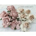  Mixed JUST Blush Pink and Nude Center Roses Crafts