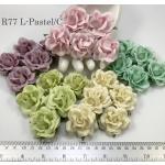 25 Mixed 5 Alice Pastel Roses (2/147/161/188/450)