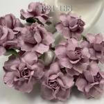  50 Medium 1.5" Solid Lilac Crafts May Roses