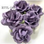  25 Large 2" Solid Purple Sweet Moon Roses