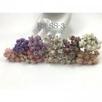  100 Mini 1/4" or 1cm Mixed 10 Open Roses (SS-3)