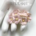  100 Size 3/4" or 2cm White -SOFT Pink Center Cottage