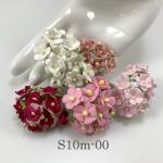 100 Size 5/8" or 1.5 cm - Small Achillea Cottage -Pink Mixed (Original)