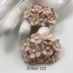  100 Size 5/8" or 1.5 cm - Small Achillea Cottage - Solid Blush Pink