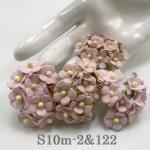  100 Size 5/8" or 1.5 cm - Small Achillea Cottage- 2 Solid Pink Mixed