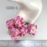 20 Medium Gardenia (1-3/4 or 4cm) Solid Pink
