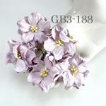 0 Medium Gardenia (1-3/4 or 4cm) Soft Purple