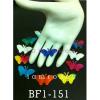 500 Small Butterflies Mixed Batik Colors