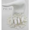 100 White Medium Poinsettia