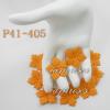 100 Medium Tangerine Poinsettia
