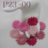 ZQP23 - 00     100 Mixed Pink Medium Daisy Flowers 