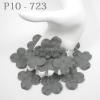 ZP10-723     100 Gray Hydrangea Scrapbooking Flowers 