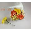  Orange Tangerine Lilly Paper Craft Flowers