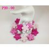 Mixed 3 Pink Scrapbooking Paper Flowers Thailand