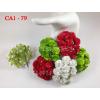 50 Mixed Christmas Color Carnation Flowers