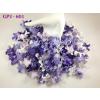 Mixed Purple White Gardenia Curly Petals 2"/ 5 cm