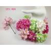 50 Mixed Pink & Green Lily Paper Flowers