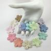 Mixed Soft Pastel Scrapbooking Paper Flowers