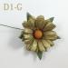  Gold Daisy Paper Crafts Flowers