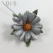 Silver Daisy Paper Crafts Flowers