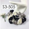 50 Mixed Black Grey White Color Cherry Blossoms