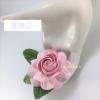 	R50 - 2 (6 Pcs)     6 Soft Pink Large Mulberry Paper Roses