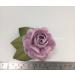 R50 - 188 (6 Pcs)     6 Soft Purple Large Mulberry Paper Roses