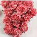 Coral Red Wedding Crafts Paper Roses