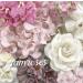 Mixed Sizes Pink White Wedding Paper Flowers