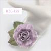 6 pale Lilac Large Mulberry Paper Roses