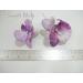 Mix Madam and Phalaenopsis Orchids Specail Hand Dyed Variegated Crafts Paper Flowers 