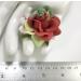 Special Hand Dyed Christmas Theme Roses Paper Flowers