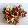 25 All 7 types Special Hand Dyed Christmas Theme Flowers