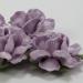  Solid Soft Purple Mulberry Paper Flowers