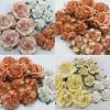  4 Sets Total 60 flowers Special Mixed Paper flowers 