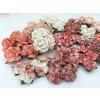 70 Specail Mixed Coral Shade Color Paper Roses M-427/A