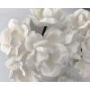 25 Peony 2" or 5 cm SNOW White Paper Flower (Pre Order)