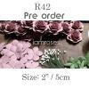 25  Large 2" Open Roses - Pre Order 