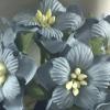 25 Baby Blue Color Paper Flowers