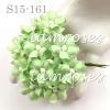 50 Celery Green Small Spring Cottage Paper Flowers